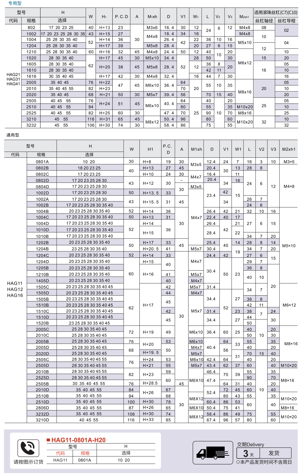 滚珠丝杠螺帽支架 方块型参数图1