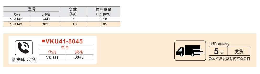 隐藏式铰链 插销型 外装门参数图1