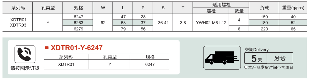 型材通用配件 铝合金合页 腰孔型参数图1