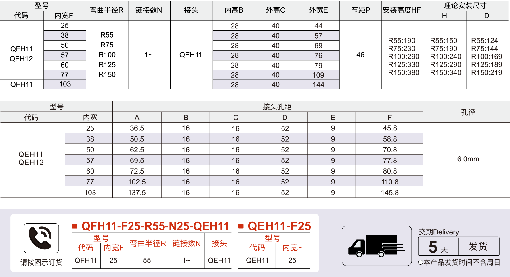 拖链 30（加强）系列两侧可开拖链/拖链头参数图1