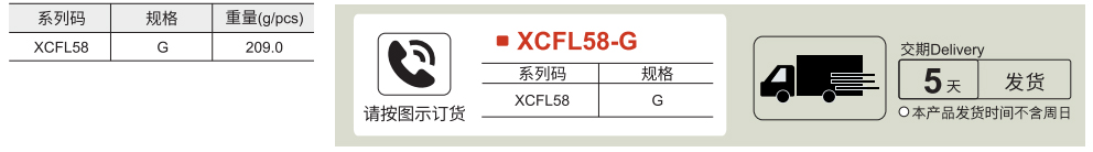 护栏配件 固定支脚参数图1