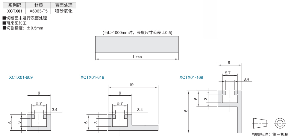 通用型材 压座型材材质图