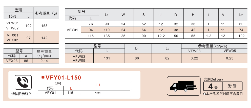 拉环拉手 弹簧/折叠/旋转/自动复位型 外部固定型参数图1