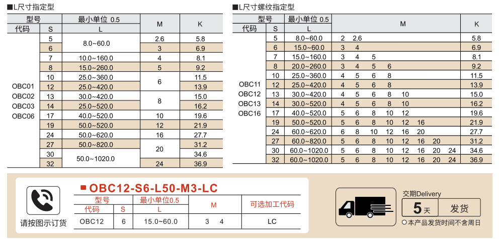 六角支柱 两端内螺纹型 L尺寸指定型/L尺寸螺纹指定型参数图1